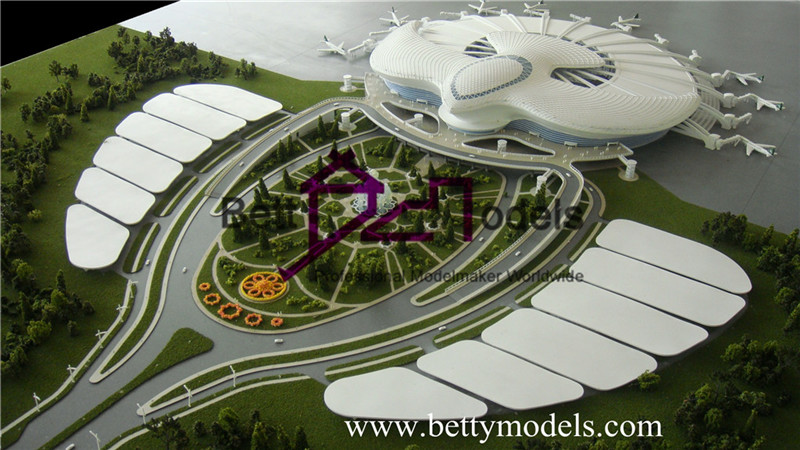 건축 공항 모델